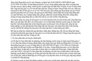 Chỉ thị 02/2010/CT-UBND tăng cường hoạt động hòa giải ở cơ sở Sóc Trăng