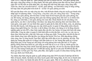 Chỉ thị 27/2010/CT-UBND thực hiện nhiệm vụ Quân sự Quốc phòng năm 2011 Vĩnh Phúc