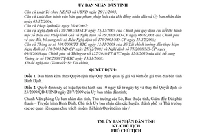 Quyết định 36/2010/QĐ-UBND quản lý giá bình ổn giá