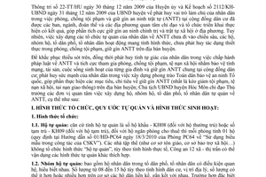 Chỉ thị 05/2010/CT-UBND xây dựng hộ, nhóm hộ, tổ dân phố, tổ nhân dân tự quản