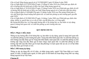 Thông tư 27/2010/TT-BKHCN hướng dẫn đo lường bức xạ, hạt nhân