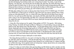 Chỉ thị 25/CT-UBND 2010 biện pháp quản lý bảo vệ rừng Quảng Nam