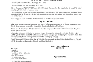 Quyết định 37/2010/QĐ-UBND Quy định chế độ công tác phí chi tổ chức hội nghị