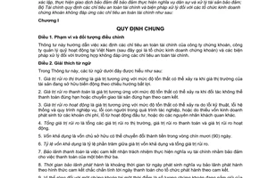 Thông tư 226/2010/TT-BTC chỉ tiêu an toàn tài chính biện pháp xử lý  tổ chức kinh doanh chứng khoán