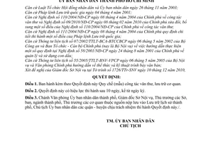 Quyết định 93/2010/QĐ-UBND  Quy chế mẫu công tác văn thư, lưu trữ cơ quan