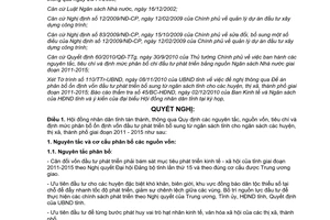Nghị quyết 36/2010/NQ-HĐND nguyên tắc mức phân bổ vốn đầu tư phát triển bổ sung từ ngân sách Đắk Lắk