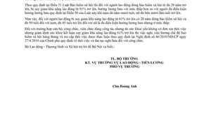 Công văn 4389/LĐTBXH-LĐTL chế độ trợ cấp thôi việc cán bộ công chức