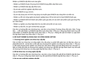 Công văn 8482/BGDĐT-KHCNMT hướng dẫn xây dựng kế hoạch khoa học và công nghệ