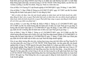 Công văn 5218/TCT-KK hoàn thuế giá trị gia tăng