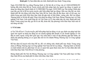 Công văn 4602/LĐTBXH-PC hướng dẫn Quyết định 31/2009/QĐ-TTg