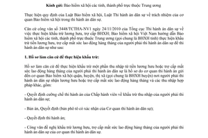 Công văn 5847/BHXH-BC khấu trừ tiền lương hưu, trợ cấp mất sức lao động hàng