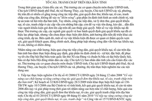 Chỉ thị 01/2011/CT-UBND công tác tiếp công dân giải quyết khiếu nại tố cáo
