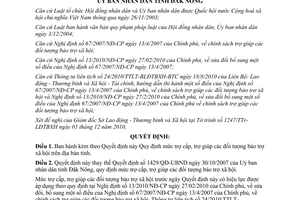 Quyết định 02/2011/QĐ-UBND quy định mức trợ cấp, trợ giúp đối tượng bảo trợ xã h