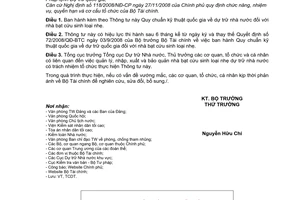 Thông tư 04/2011/TT-BTC Quy chuẩn kỹ thuật quốc gia dự trữ nhà nước