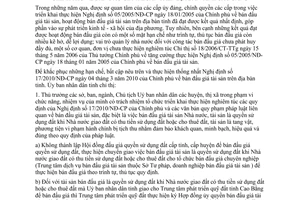 Chỉ thị số 01/2011/CT-UBND bán đấu giá tài sản thi hành17/2010/NĐ-CP Cao bằng