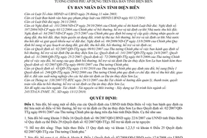 Quyết định 03/2011/QĐ-UBND sửa đổi Quy định cụ thể hóa bồi thường, hỗ trợ