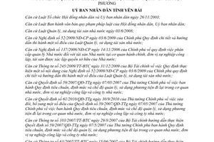 Quyết định 02/2011/QĐ-UBND Quy định phân cấp quản lý nhà nước