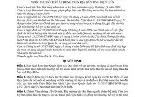 Quyết định 02/2011/QĐ-UBND lập dự toán, sử dụng quyết toán kinh phí