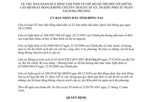 Quyết định 03/2011/QĐ-UBND hỗ trợ cán bộ không chuyên trách xã từ ngân sách địa phương Đồng Nai