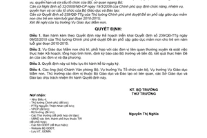 Quyết định 248/QĐ-BGDĐT Kế hoạch triển khai Quyết định 239/QĐ-TTg