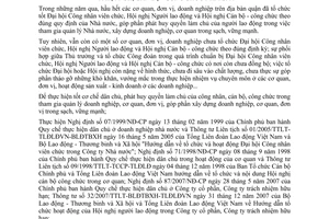 Chỉ thị 01/2011/CT-UBND tổ chức Đại hội công nhân viên chức, Hội nghị người