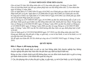 Quyết định 02/2011/QĐ-UBND mức thu phí giữ xe đạp, gắn máy, mô tô hai bánh