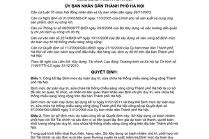 Quyết định 340/QĐ-UBND năm 2011 công bố tập Định mức dự toán duy trì sửa chữa