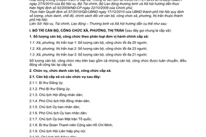 Hướng dẫn 76/HDLS-NV-TC-LĐTB&XH thực hiện Quyết định 57/2010/QĐ-UBND