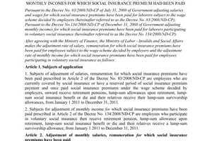 Circular No. 02/2011/TT-BLDTBXH regulation on the adjustment rate of salaries