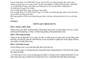 Thông tư 04/2011/TT-BNNPTNT hướng dẫn biện pháp phòng, chống bệnh dịch tả lợn