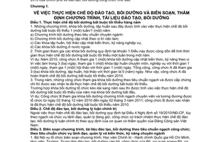 Thông tư 03/2011/TT-BNV hướng dẫn Nghị định 18/2010/NĐ-CP