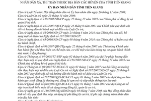 Quyết định 03/2011/QĐ-UBND cơ chế một cửa liên thông trong lĩnh vực hộ tịch