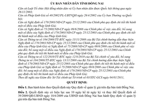 Quyết định 06/2011/QĐ-UBND quản lý giá trên địa bàn tỉnh Đồng Nai