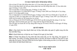 Quyết định 07/2011/QĐ-UBND phân cấp quản lý nghĩa trang