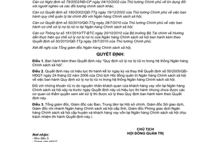 Quyết định 15/QĐ-HĐQT năm 2011 xử lý nợ rủi ro trong hệ thống Ngân hàng Chính sách Xã hội