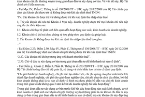 Công văn 22/BTC-TCT chính sách thuế thu nhập doanh nghiệp