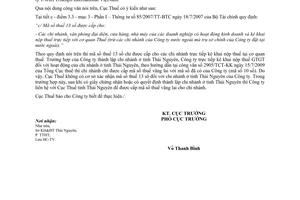 Công văn 712/CT-TT&HT xác nhận mã số thuế chi nhánh