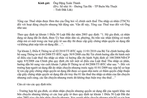 Công văn 348/TCT-TNCN thuế thu nhập cá nhân chuyển nhượng bất động sản