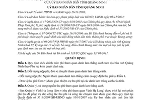 Quyết định 336/2011/QĐ-UBND điều chỉnh mức phí tham quan danh lam thắng cảnh