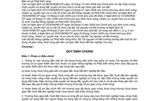 Thông tư liên tịch 07/2011/TTLT-BNNPTNT-BTNMT hướng dẫn giao, thuê rừng