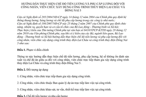 Thông tư 03/2011/TT-BLĐTBXH hướng dẫn thực hiện chế độ tiền lương