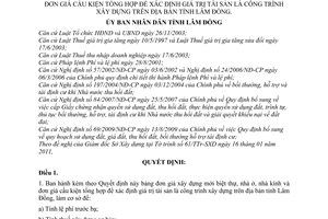 Quyết định 07/2011/QĐ-UBND đơn giá xây dựng mới biệt thự, nhà ở, nhà kính