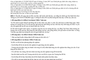 Thông tư 11/2011/TT-BGDĐT sửa đổi Quy chế tuyển sinh đại học, cao đẳng