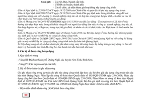 Công văn 106/SXD-KHKTTD  công bố hệ số điều chỉnh chi phí nhân công