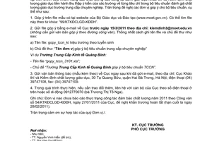 Công văn 99/KTKĐCLGD-KĐĐH tiêu chuẩn đánh giá chất lượng giáo dục