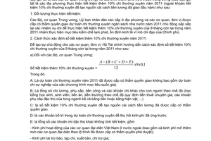 Công văn 2665/BTC-NSNN  tiết kiệm 10% chi thường xuyên nhằm kiềm chế lạm phát