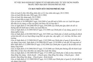 Quyết định 09/2011/QĐ-UBND xã hội hóa đầu tư xây dựng nghĩa trang