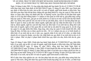 Chỉ thị 03/2011/CT-UBND triển khai thực hiện văn bản pháp luật