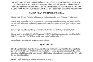 Quyết định 434/QĐ-UBND năm 2011 phát triển kinh tế xã hội và dự toán ngân sách