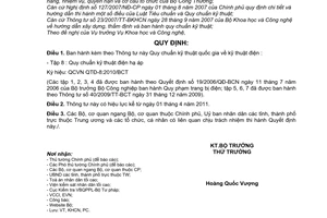 Thông tư 04/2011/TT-BCT Quy chuẩn kỹ thuật quốc gia  kỹ thuật điện